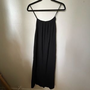 ZARA black maxi sun dress/cover up | size XS